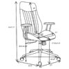 Modern Faux Leather Office Chair