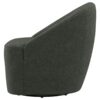 Harper Swivel Accent Chair in Hunter Green