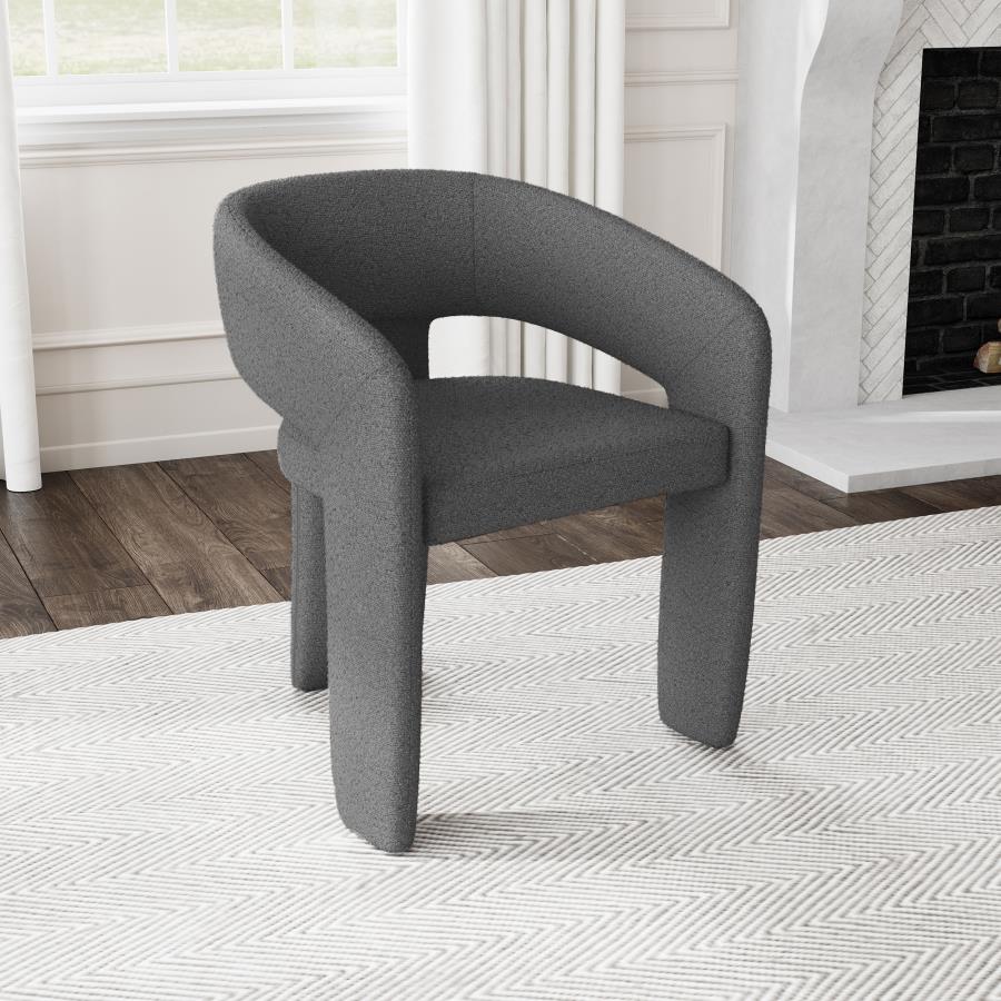Arco Bouclé Dining Chair