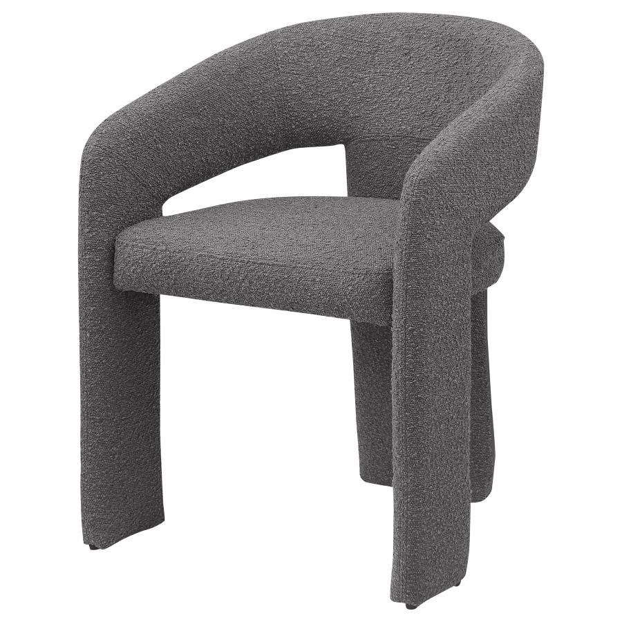 Arco Bouclé Dining Chair
