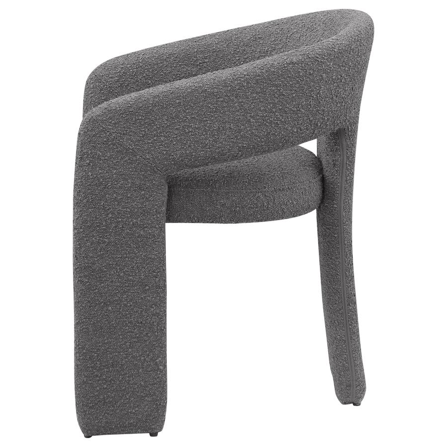 Arco Bouclé Dining Chair