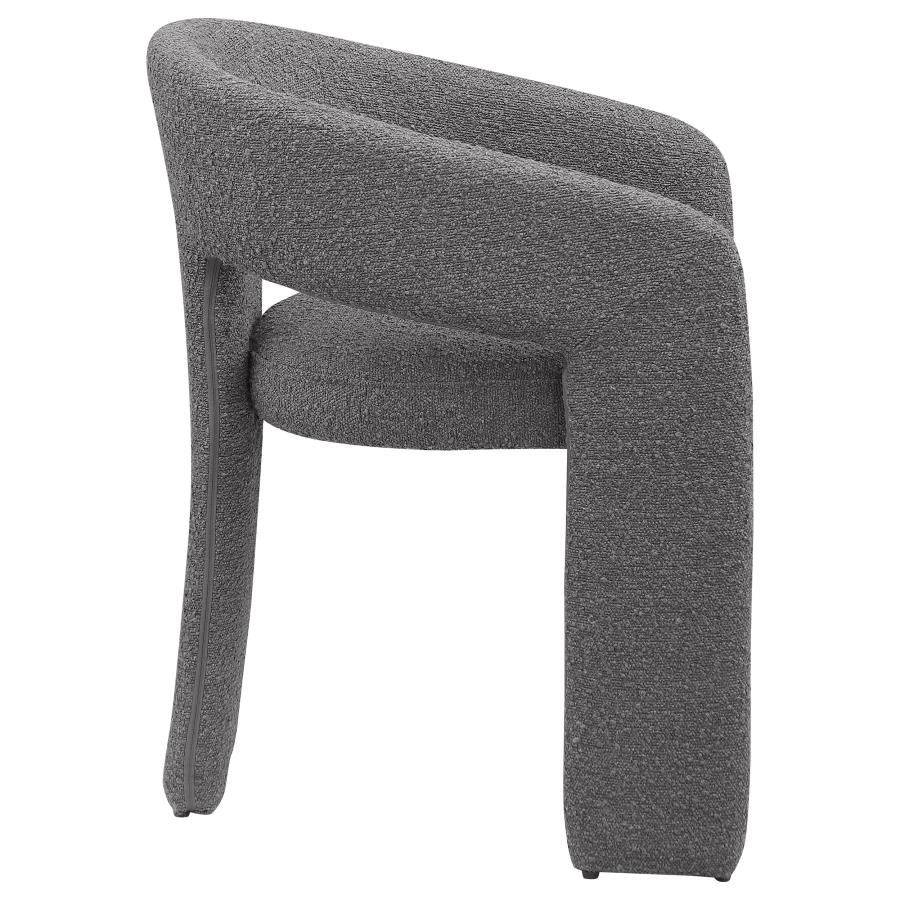 Arco Bouclé Dining Chair
