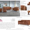 Maui Sofa Nutmeg Top Grain