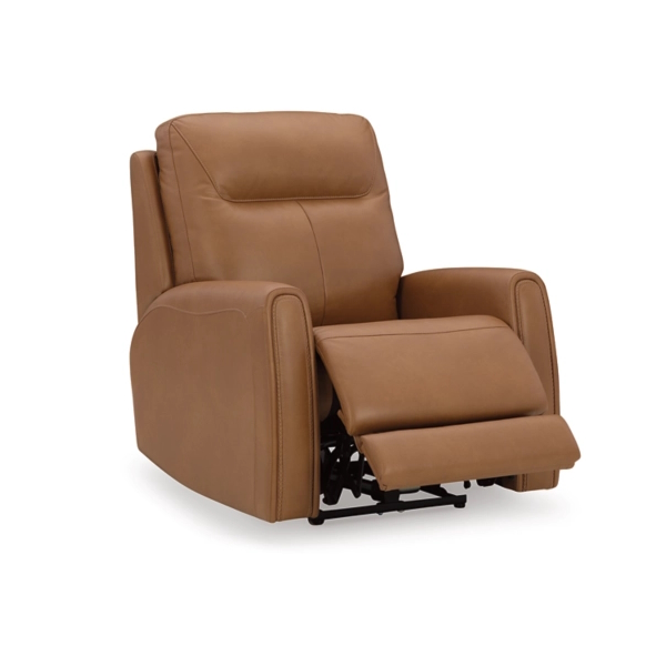 Triple Power Leather Recliner