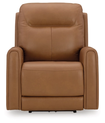 Triple Power Leather Recliner