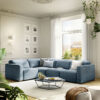 Baltimora Dual Power Sectional by Natuzzi