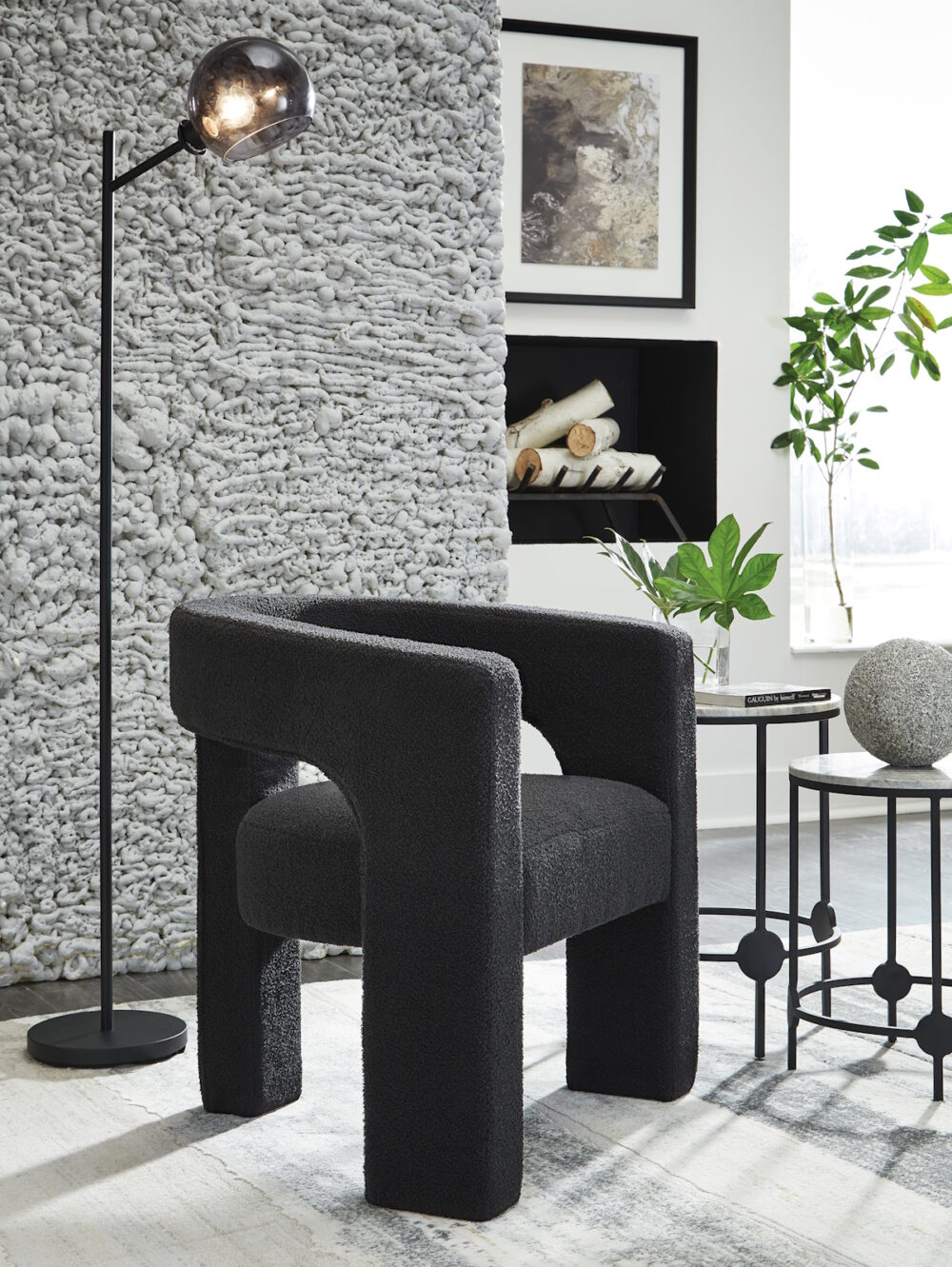 Monroe Curve Accent Chair