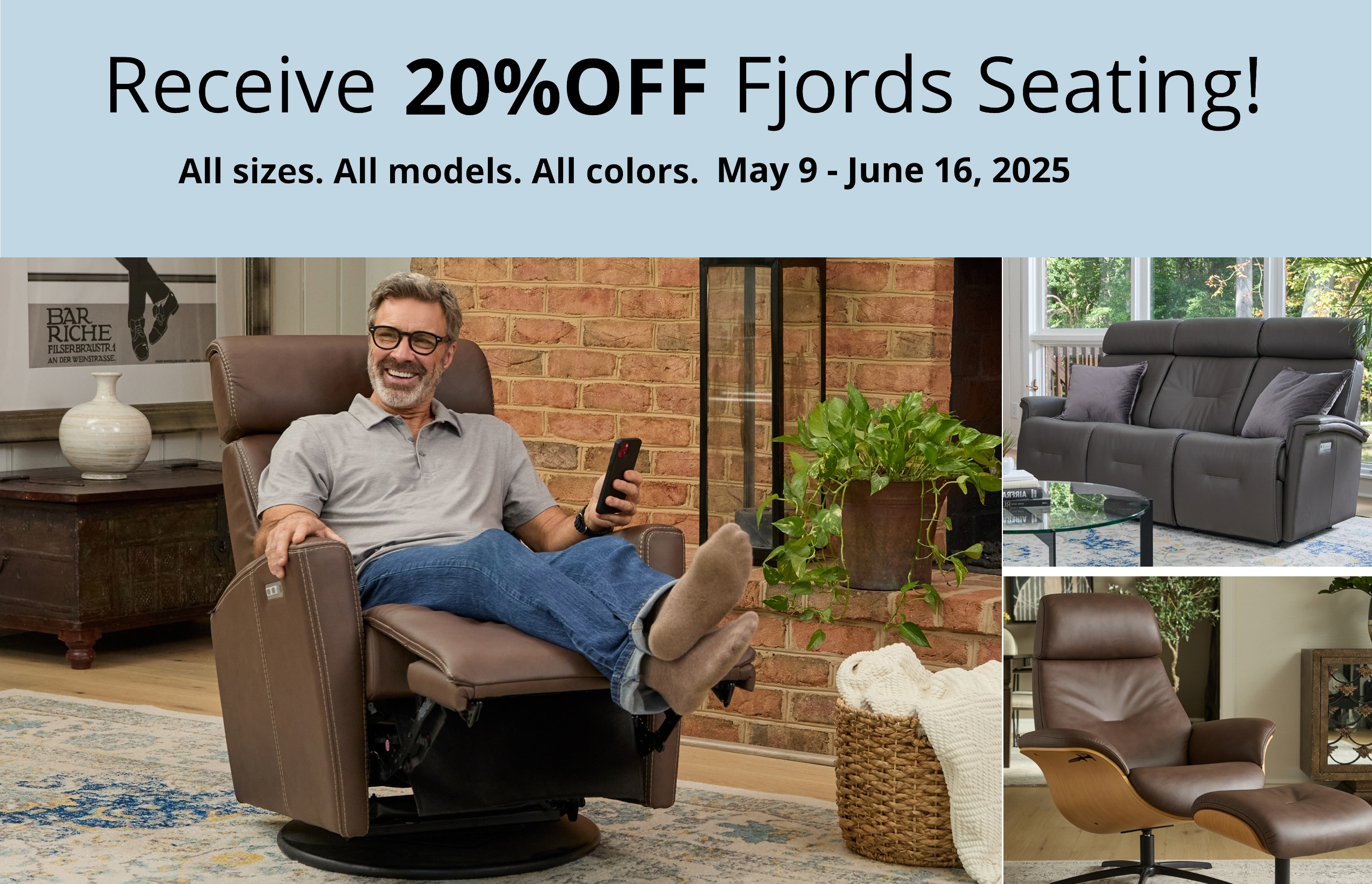 Fjords 20% Off May 9 -June 16,2025