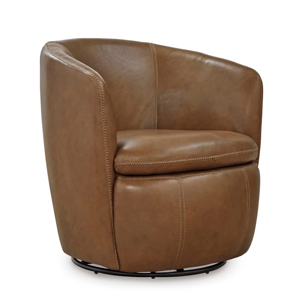 Rey Swivel Chair Brown
