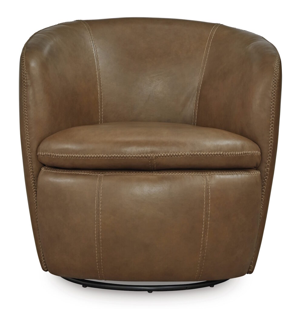 Rey Swivel Chair Brown
