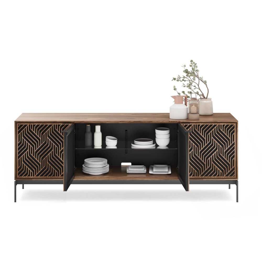 BDI Elements Weave 8709-WE Media Console and Storage Cabinet
