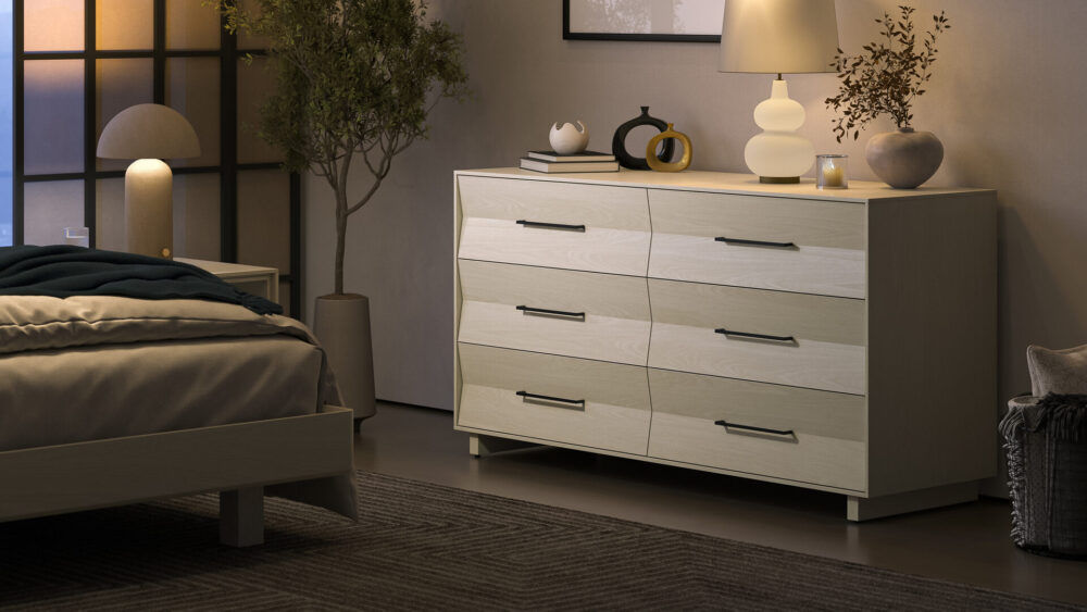 Kava Bedroom 6-Drawer Dresser