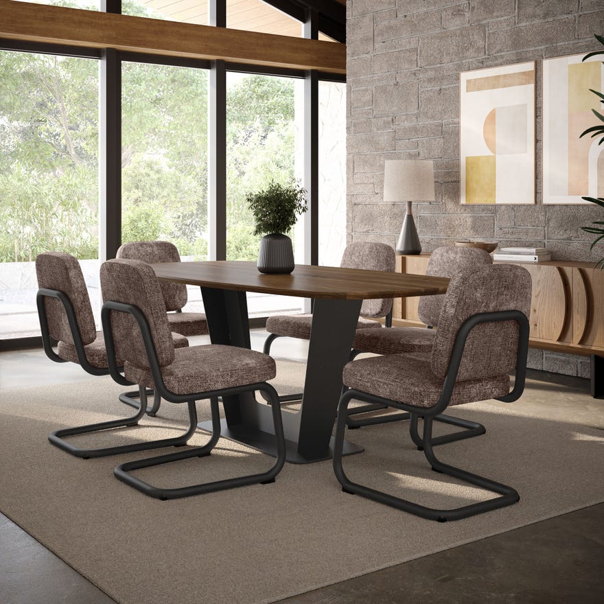 50619+2593417+A3-02 Amelia Oval Dining Table