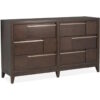 Modern Geometry Double Drawer Dresser