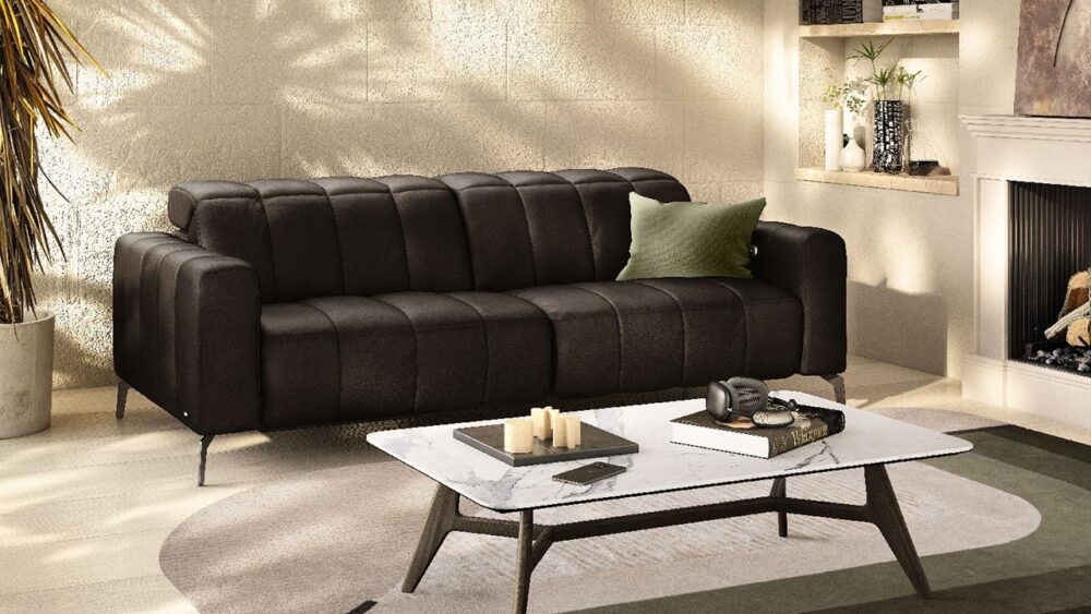 image (1) Portento Natuzzi Sofa Recliner