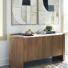 A4000688 Arcadia Marble-Top Accent Cabinet