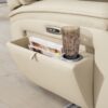 Aurora Power Reclining Leather Sectional