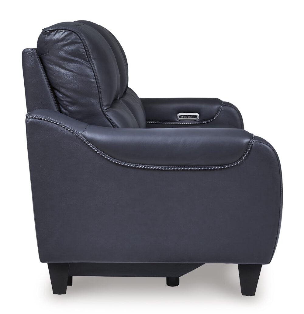 Belmount Power Reclining Sofa in Blue