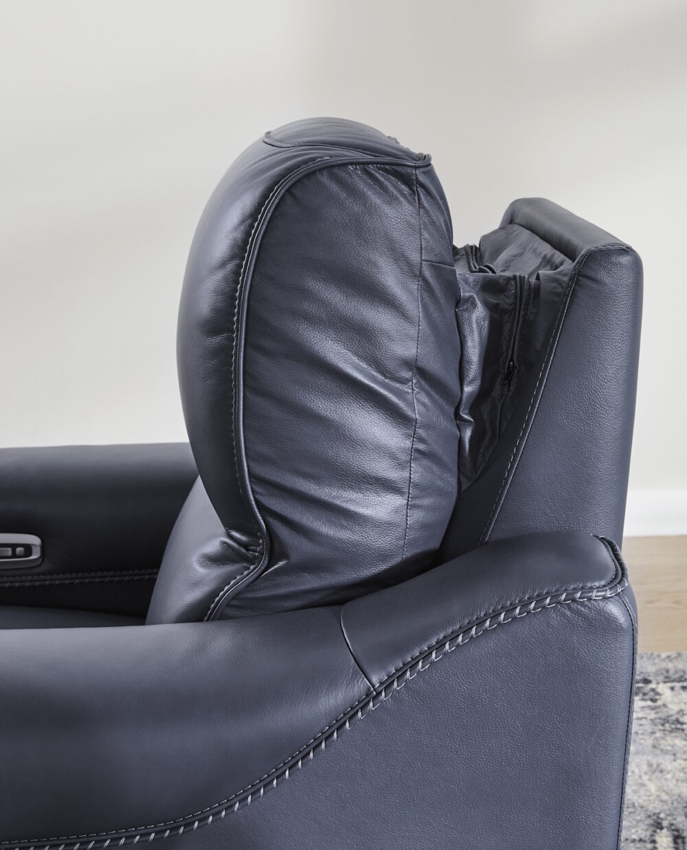 Belmount Power Reclining Sofa in Blue