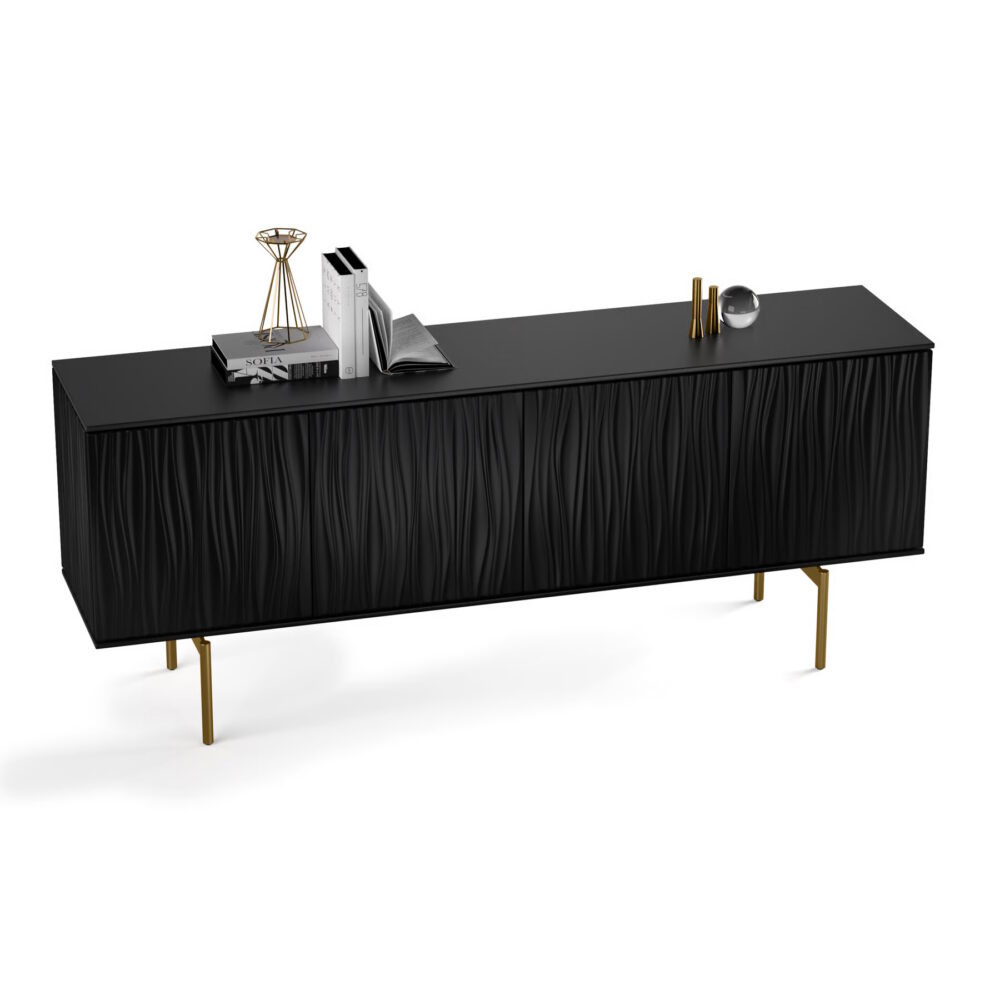 7109-Tanami-Black-2 BDI Tanami Storage Credenza
