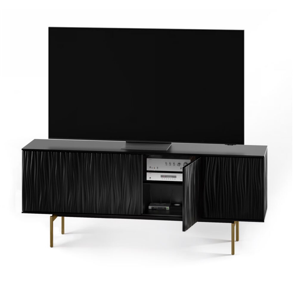 7109-Tanami-Black-7 BDI Tanami Storage Credenza