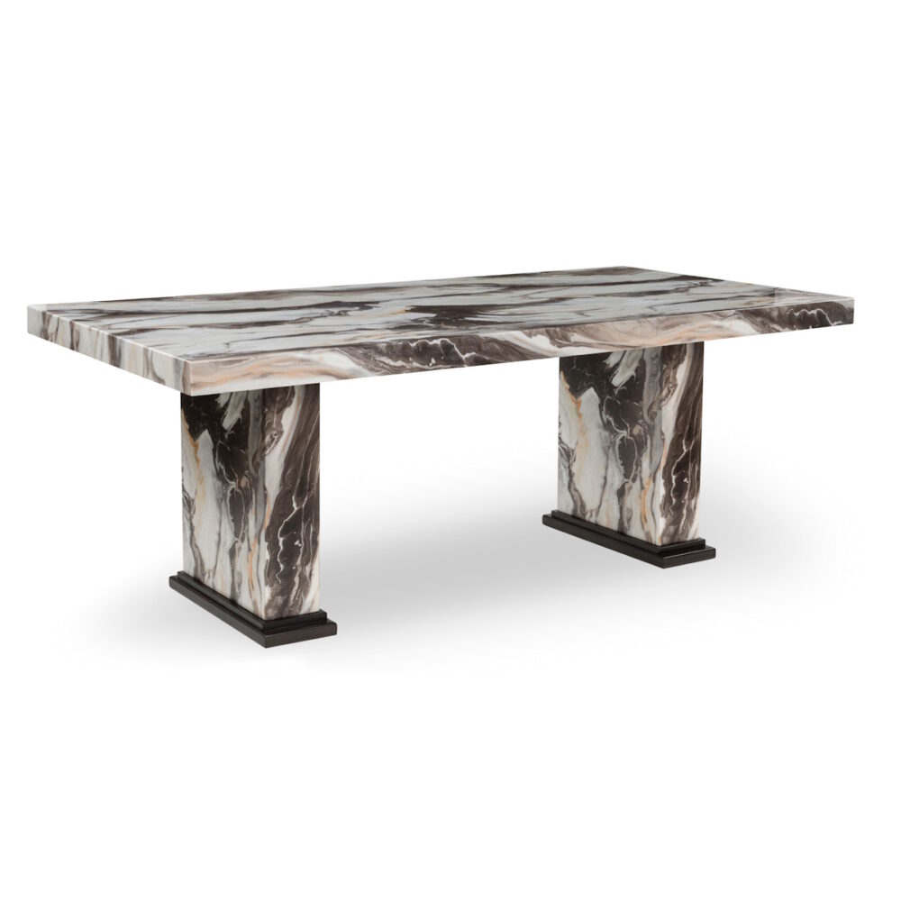 Monterra Faux Marble Dining Table