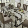Monterra Faux Marble Dining Table
