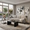 C009_03-room Quiete Sofa by Natuzzi
