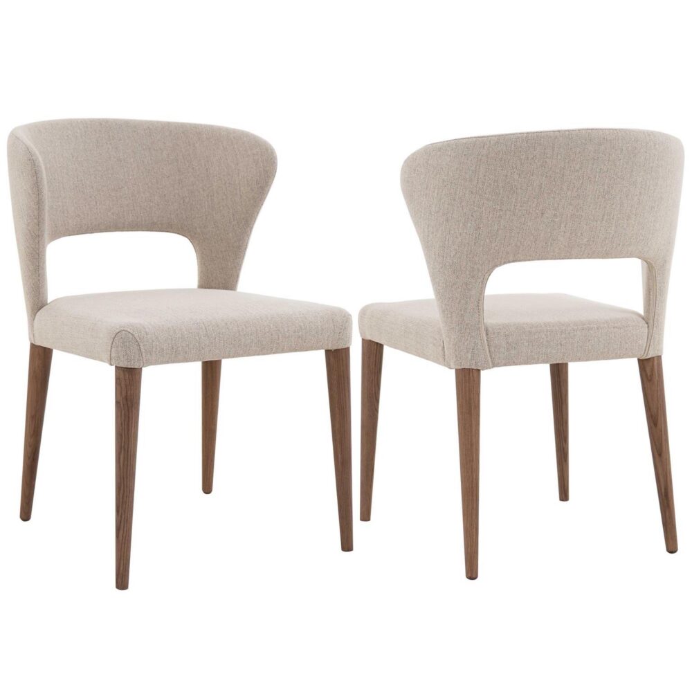 ROSE-SC-WAL-TPE Rose Dining Chair