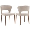 ROSE-SC-WAL-TPE Rose Dining Chair