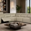 Nicoletti Italia St. Louis Leather Reclining Sectional