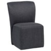 Haven Upholstered Dining Chair Charcoal