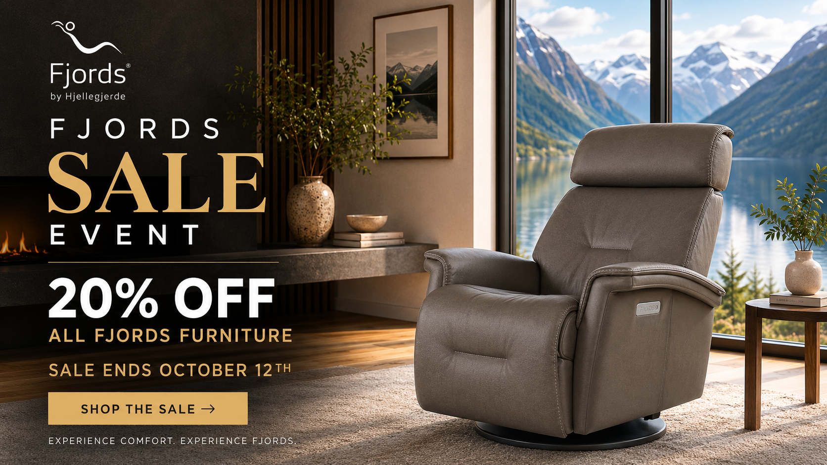 20% Off All Fjords Furniture
