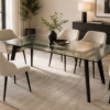lidya-crackled-glass-room Aria Crackle Glass Dining Table