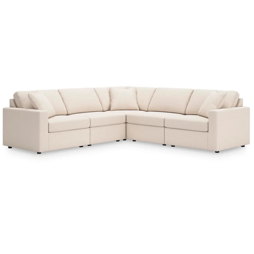 Mod 5-Piece Sectional Ivory