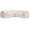 Mod 5-Piece Sectional Ivory
