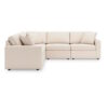 Mod 5-Piece Sectional Ivory