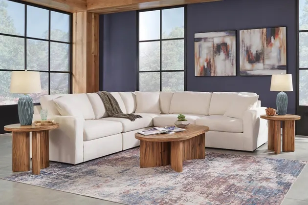 Mod 5-Piece Sectional Ivory